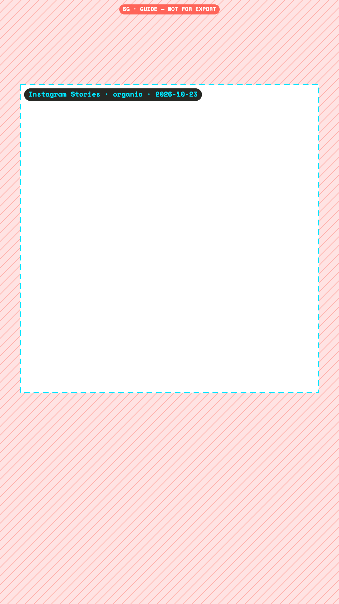 Instagram Stories safe zone overlay