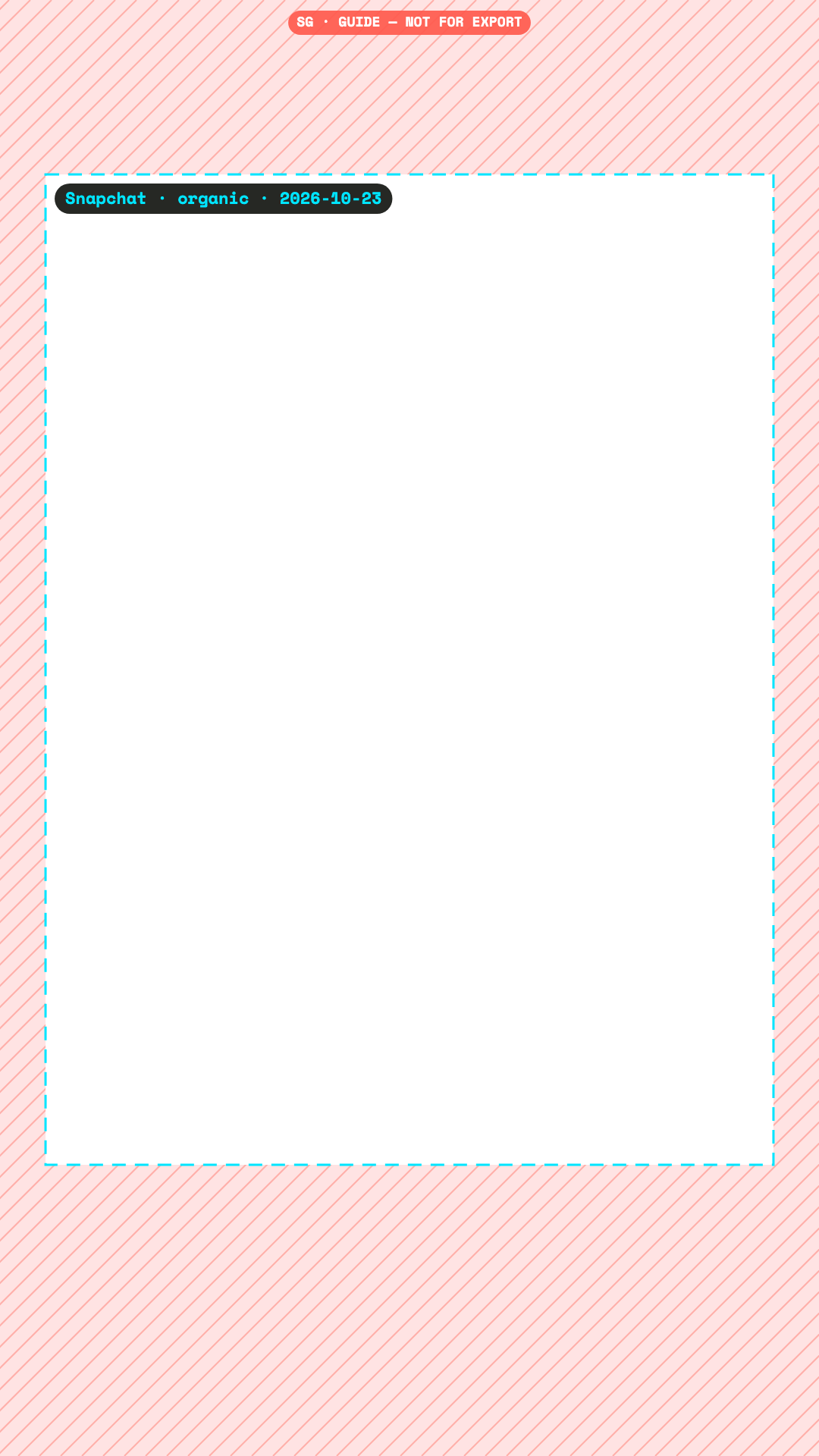 Snapchat safe zone overlay